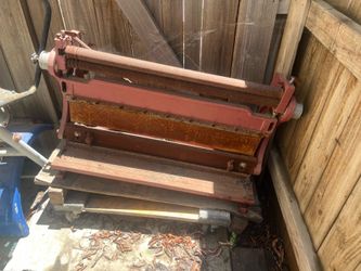 Sheet metal bender / roller / cutter