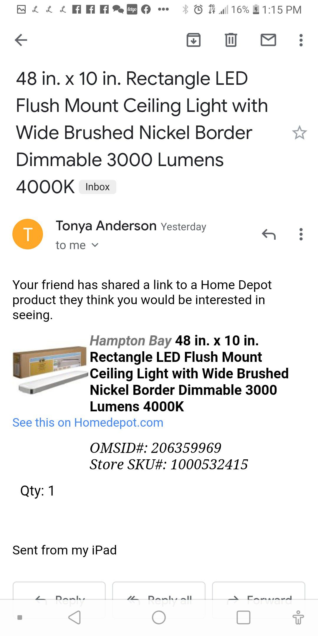 Led flush lights 4000k dimmable 29 boxes