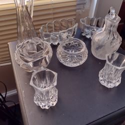 Various Piece Authentic lead Crystal