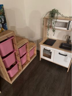 Ikea Toy Storage & Ikea Kids Kitchen
