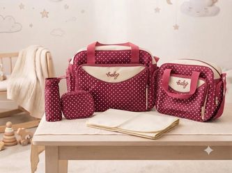 Baby Diaper Bag Set – 5 Piece