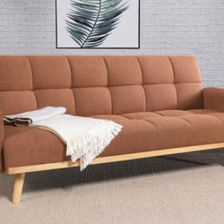 Terracotta Futon Sofa
