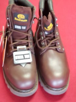 Roadmate 9 1/2 Wide Steel Toe Shoes