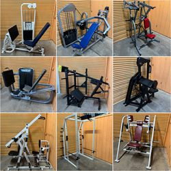 Tons of Commercial Gym Equipment- Squat Rack, Functional Trainer, Weight Bench, Leg Press, Dumbbell Etc