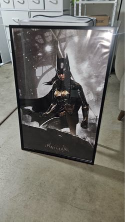 Arkham Knight Batgirl poster & frame