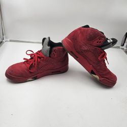 Nike Air Jordan 5 Retro Red Suede 136027-602 Men’s Sz 11.5