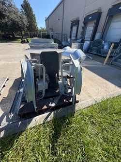 🔥 COMMERCIAL HVAC DUCTWORK + 42” DAYTON INDUSTRIAL FAN – COMPLETE LOT