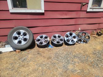 Rims and tires 285/60r18