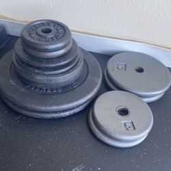 Standard 1” Weight Plates
