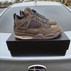 Nike Air Jordan Retro 4 Ama Maniere Mocha -- Sz 10.5