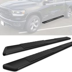 19-23 Ram 1500 Crew Cab Black Side Step Running Boards