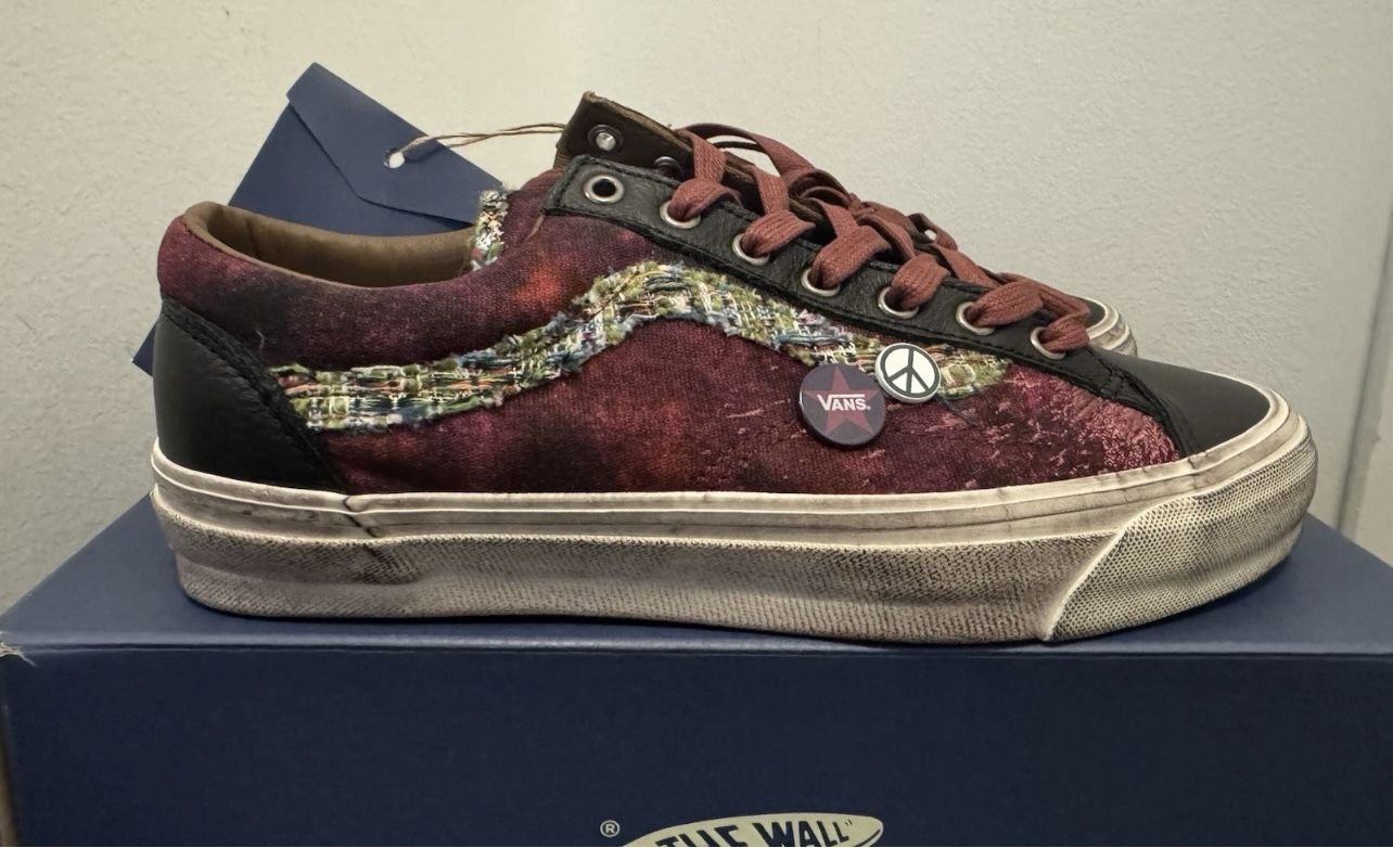 Vans Old Skool 36 LX Souvenir Burgundy Size 9.5