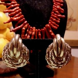 Art Deco 925 Sterling Silver Earrings 