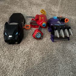 Marvel Superhero Toy Gauntlets Blasters Set