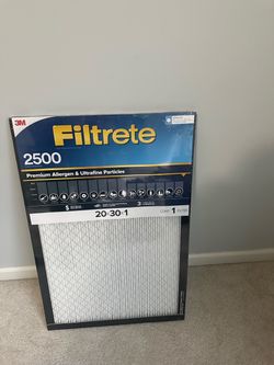 Filtrete 2500 premium allergen & ultrafine particles air filter for central air for sale. Item is brand new