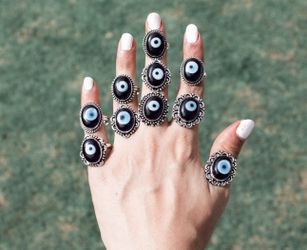 Evil Eye Rings