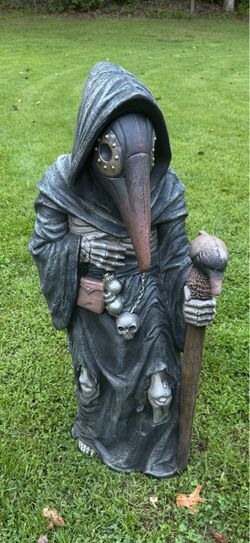 3.5 ft. Plague Doctor Porch Greeter Decorat