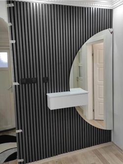 **Acoustic Wall Panels 24"×108" | Quiet & Stylish Office Space**