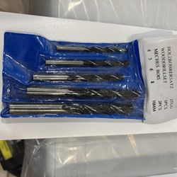 5 Pc Metric Wood Drill Bits