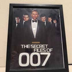 The Secret Files of 007 Framed Poster