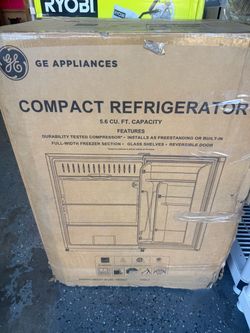 GE Appliances 5.6 Cu. Ft. Compact Refrigerator