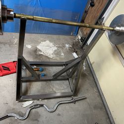 Barbell With Stand