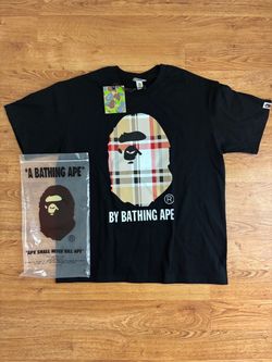 BAPE A Bathing Ape Check by Bathing Tee