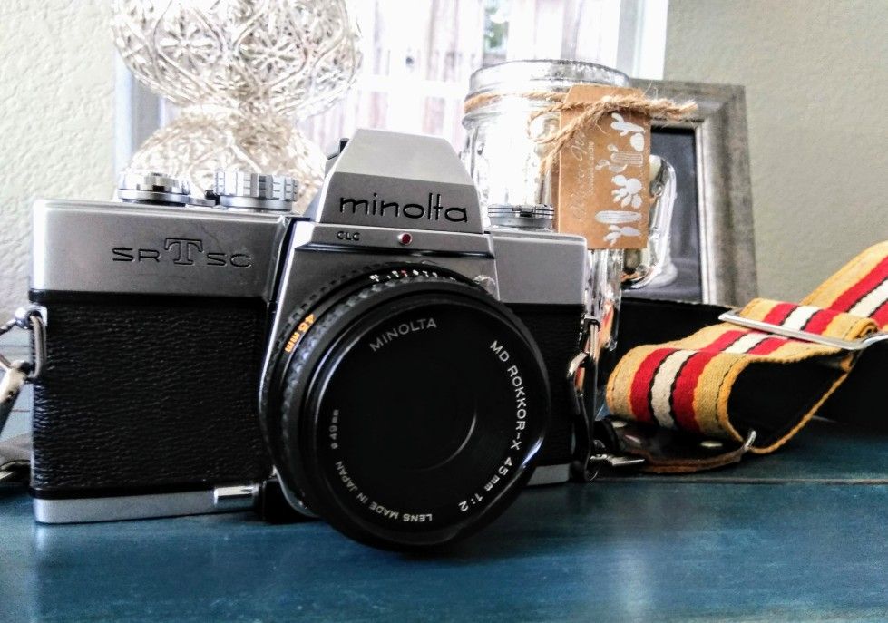 Minolta SRT SC film camera