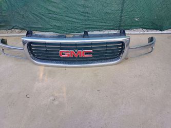 GMC Front Grille with Chrome Surround