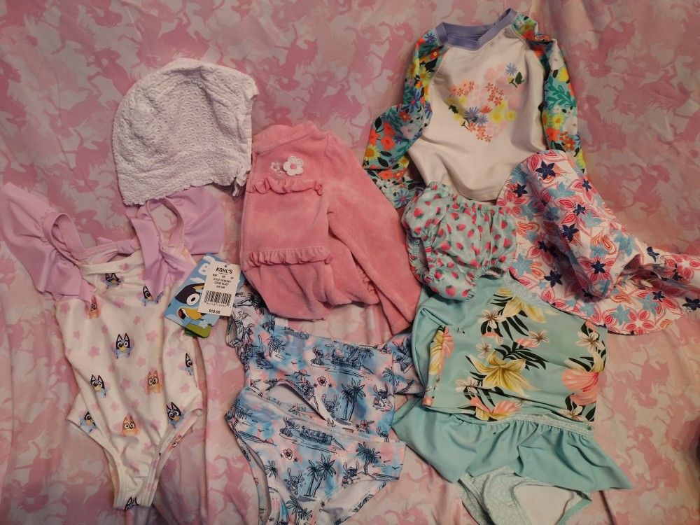 18-24 Month Girls Swim Suit Lot