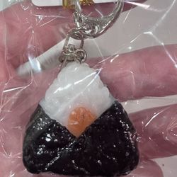 Adorable Daiso Sushi Nigiri Keychain - Cute Japanese Food Charm!