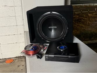 Kenwood 12 Subwoofer with amplifier