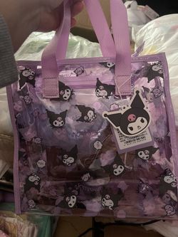 Kuromi Clear Handbag 