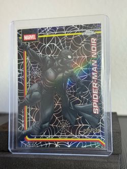 Topps Chrome Marvel Spider-Web numbered parallels /399!