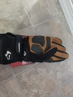 2 PAIRS of Husky Goat Leather Extreme Work Gloves Original $21 each
