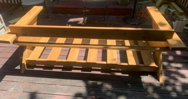 Outdoor Wood Sofa