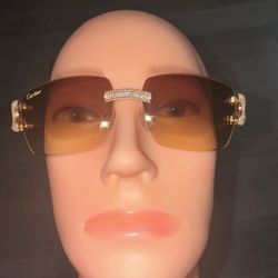 Cartier Iced Out Glasses 