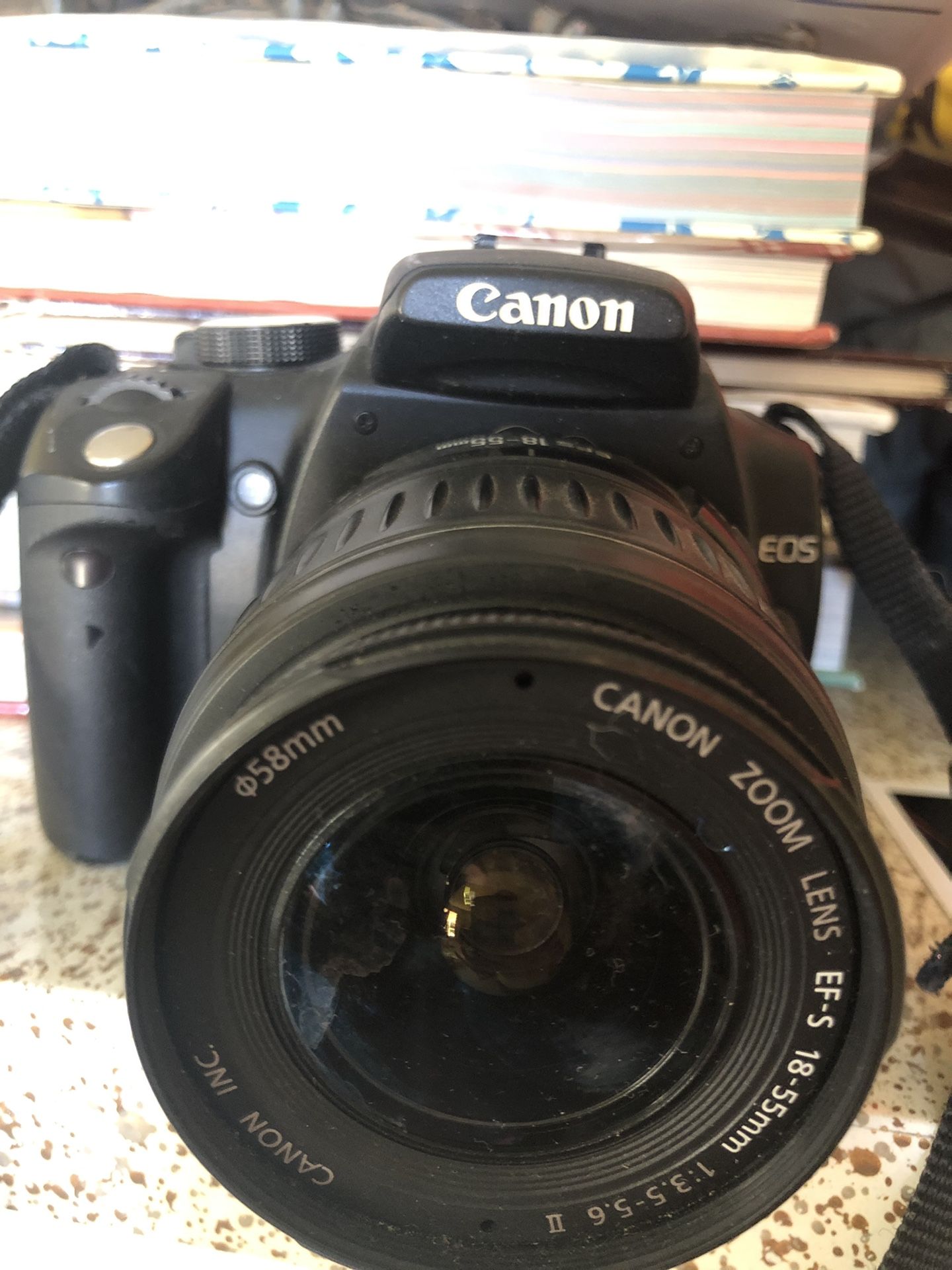 Canon Rebel XT with lense