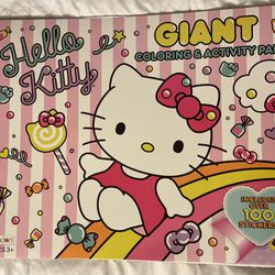 Hello Kitty Giant Coloring Pad 