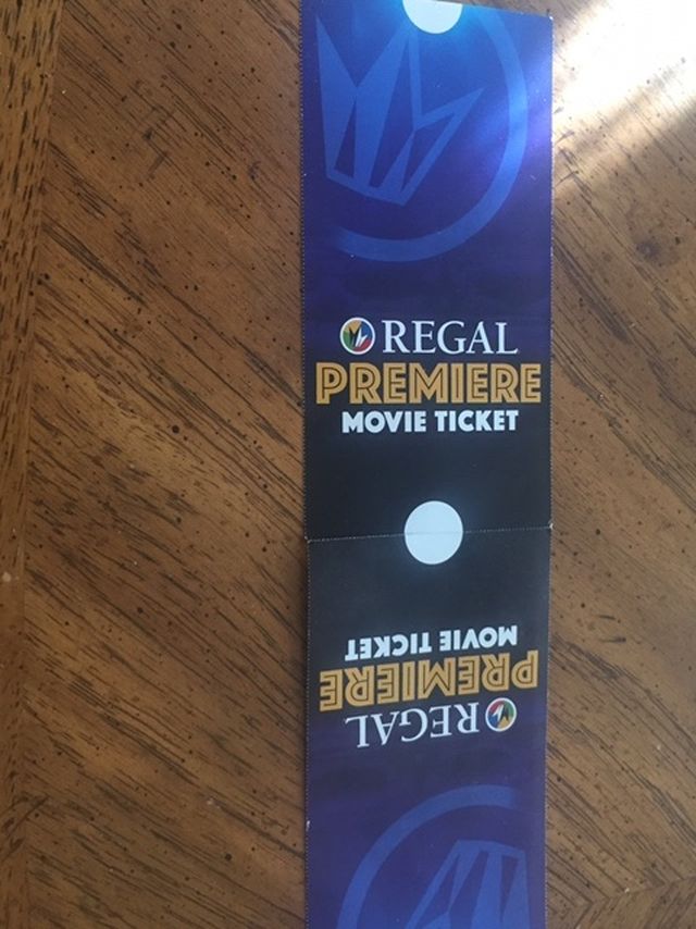 Regal Premier Movie Tickets (2)