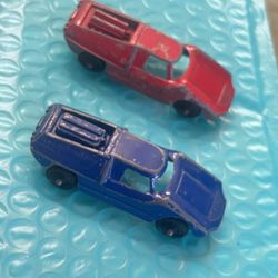 Tootsietoy Fiat Abarth die-cast Lot Of 2