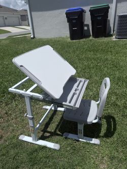 Kids’ Desk & Ergonomic Chair Set for Sale