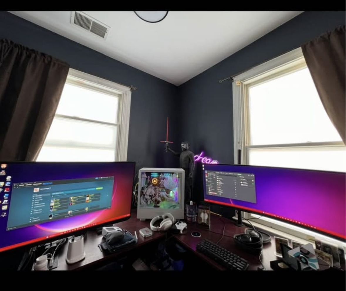Whole Gaming Setup