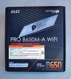 MSI PRO B650M-A WIFI AMD 