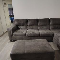 Sectional and Chair