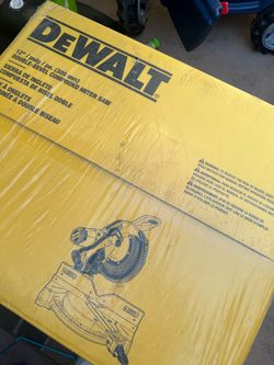 12” dewalt miter saw and stand