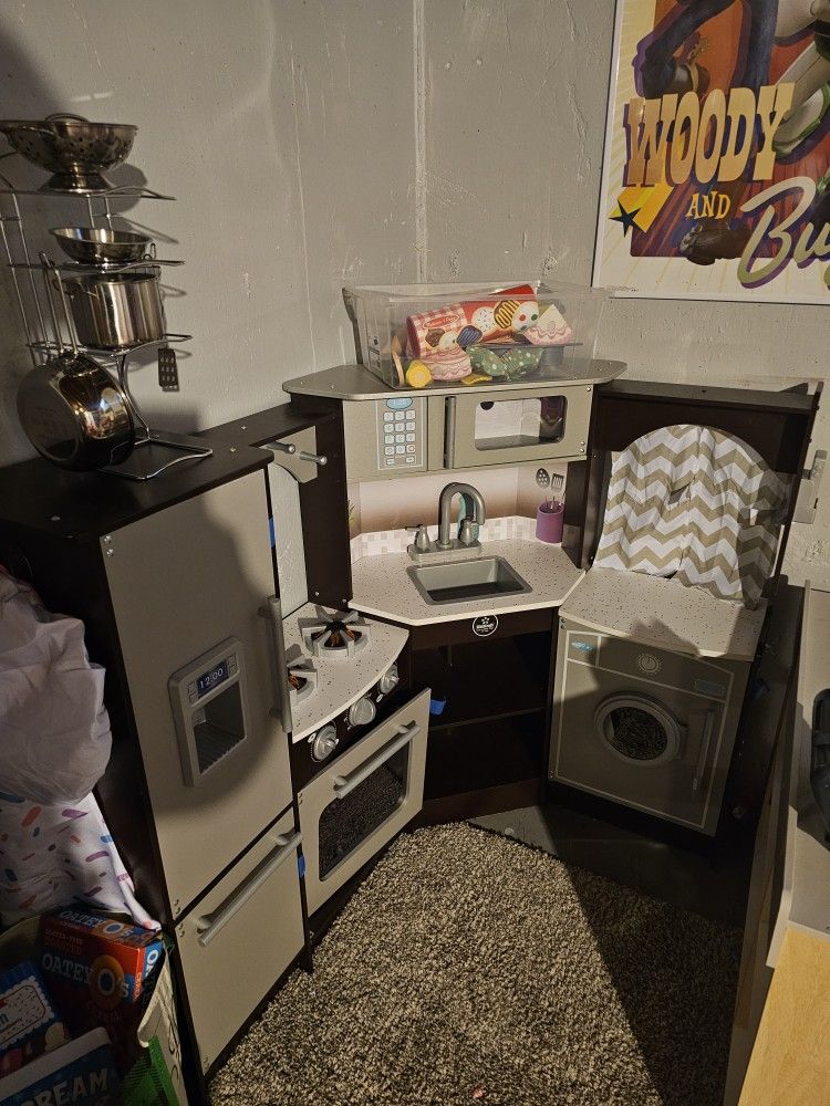 Kids Kitchen And Grocery Store