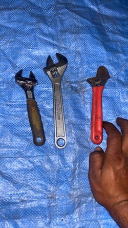 3-Piece Adjustable Wrench Set (Crescent Wrenches) | Juego de 3 Llaves Ajustables (Pericos)