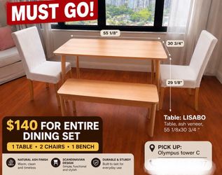 IKEA dining set