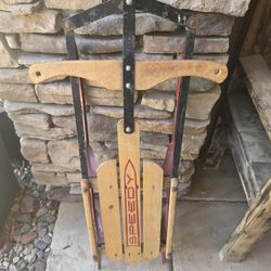 Vintage  Speedy Sled